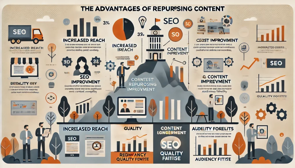 Pros and cons of repurposing content