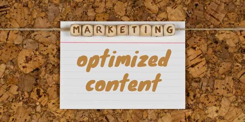 Marketing optimized content